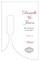 Decor Small Bottoms Up Rectangle Wine Wedding Label